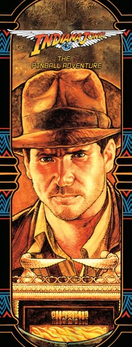 Indiana jones flipper tela - flipper,
