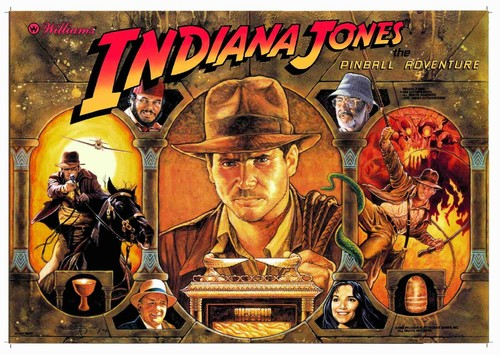 Williams indiana jones - jones, flipper